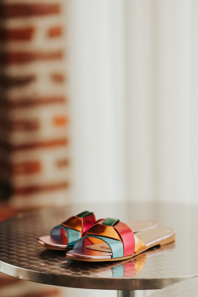 AMELIA sandales multicolores