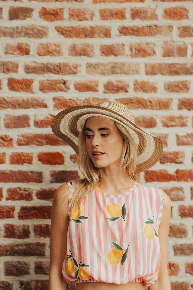 SELYA chapeau taupe