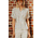 VIRELA chemise à pois blanc