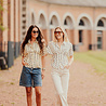 VIRELA chemise à pois blanc