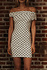 CALVIERA robe à pois blanc CALVIERA robe à pois blanc