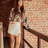 JADENE jupe short blanc JADENE jupe short blanc