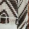 ALYRIA blouse en crochet noir/blanc