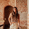 ZEYA short beige/chocolat ZEYA short beige/chocolat