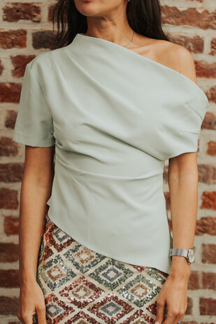 ADRIENNE blouse menthe ADRIENNE blouse menthe
