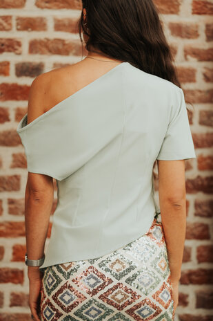 ADRIENNE blouse menthe ADRIENNE blouse menthe