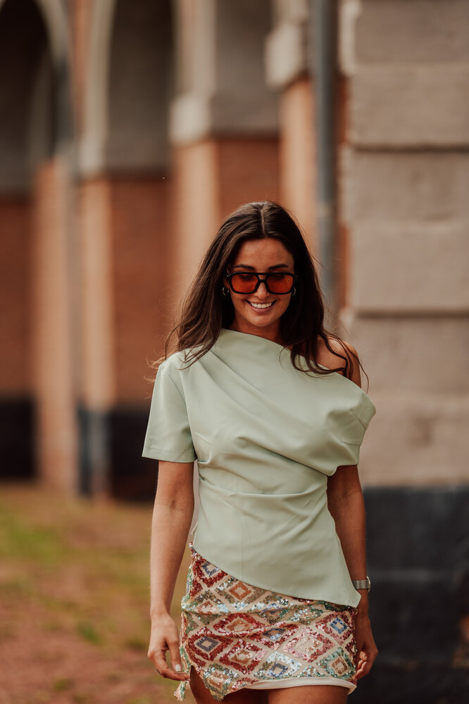 ADRIENNE blouse menthe ADRIENNE blouse menthe