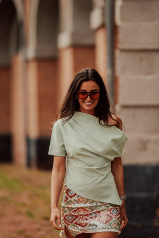 ADRIENNE blouse menthe ADRIENNE blouse menthe