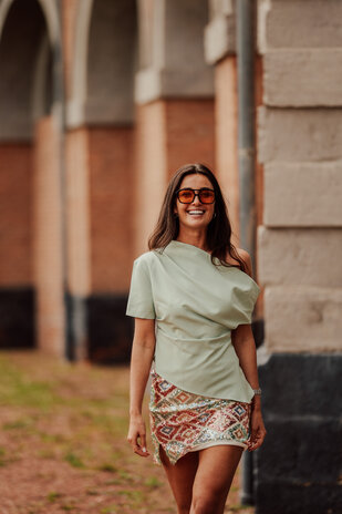 ADRIENNE blouse menthe ADRIENNE blouse menthe