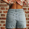 JADENE jupe short bleu ciel JADENE jupe short bleu ciel