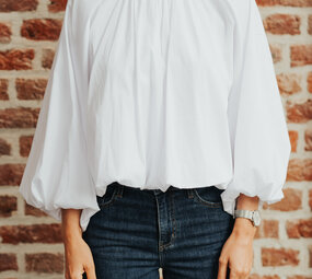 LORY blouse blanc