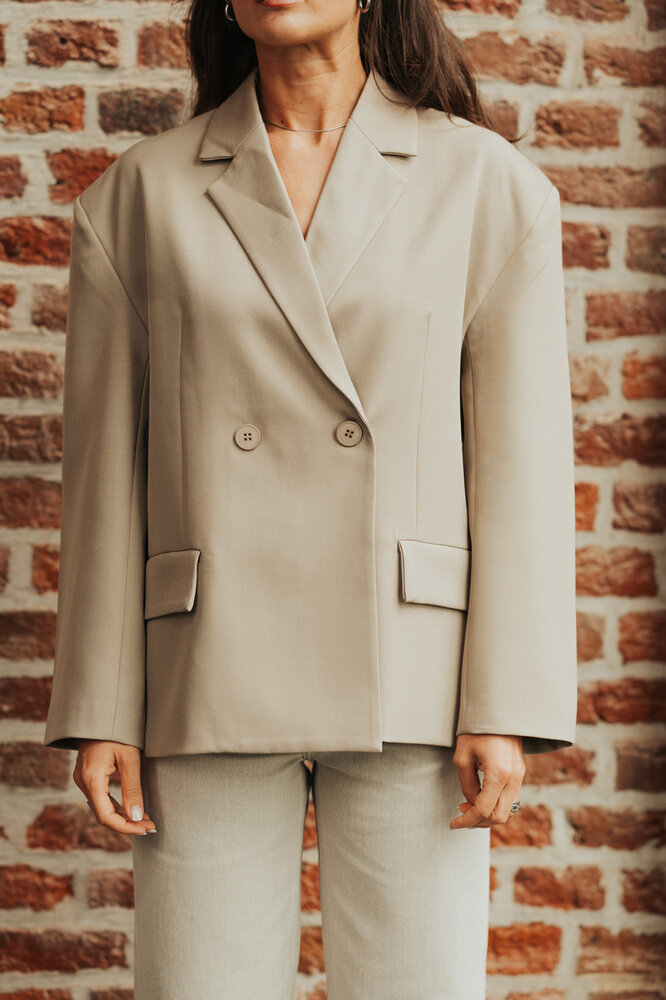 DELIA blazer brun