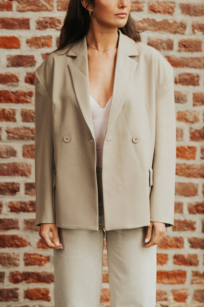 DELIA blazer brun