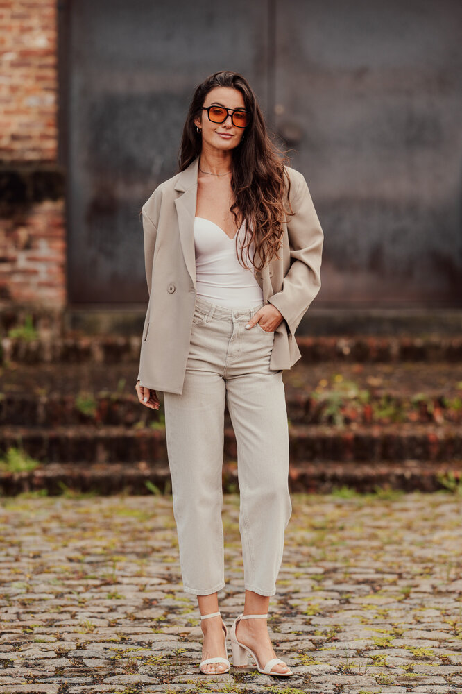 DELIA blazer brun