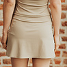 MAVYA jupe short taupe MAVYA jupe short taupe
