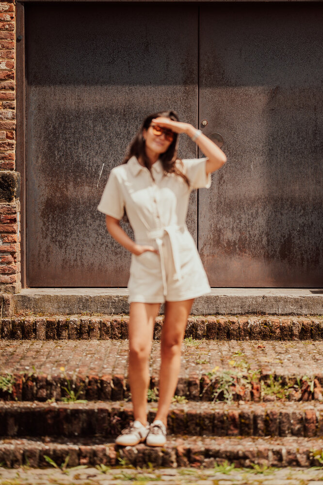 LÉONIE combishort beige LÉONIE combishort beige