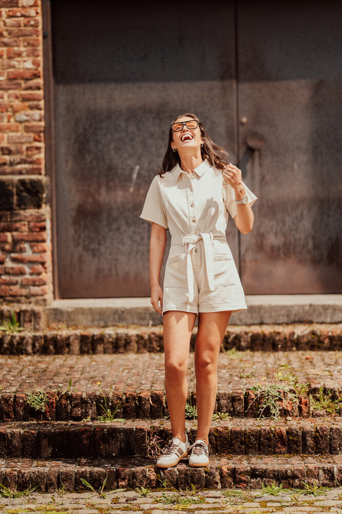 LÉONIE combishort beige LÉONIE combishort beige