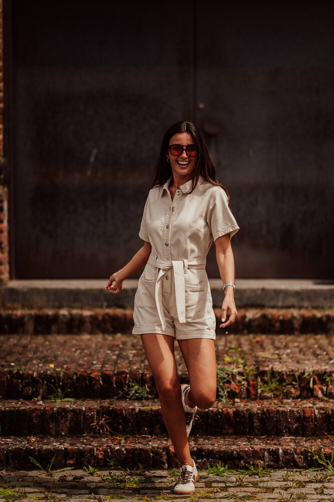 LÉONIE combishort beige LÉONIE combishort beige