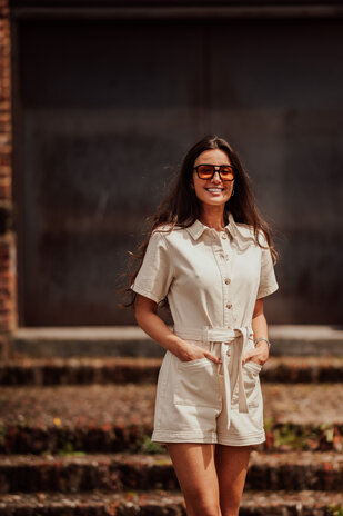 LÉONIE combishort beige