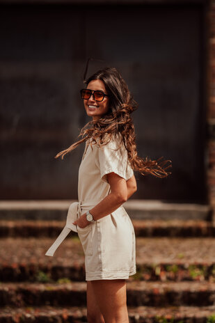 LÉONIE combishort beige