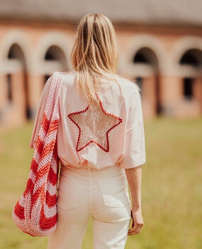 ÉTOILE t-shirt rose clair