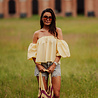 ROMY blouse jaune pastel
