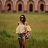 ROMY blouse jaune pastel