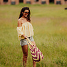 ROMY blouse jaune pastel