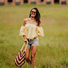 ROMY blouse jaune pastel