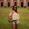ROMY blouse jaune pastel