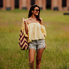 ROMY blouse jaune pastel
