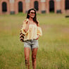 SUMMER short en jean gris clair