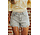 SUMMER short en jean gris clair