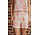 ROSALIE short crochet écru & rose