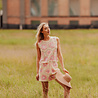 ROSALIE short crochet écru & rose ROSALIE short crochet écru & rose