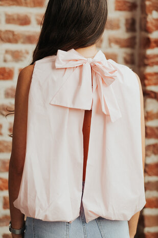 ANNA blouse rose clair