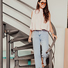 ANNA blouse rose clair ANNA blouse rose clair