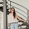 ANNA blouse rose clair ANNA blouse rose clair