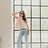 ANNA blouse rose clair ANNA blouse rose clair