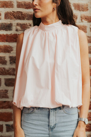 ANNA blouse rose clair
