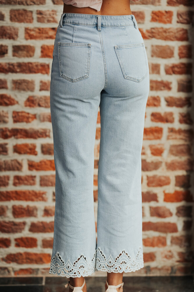 NOLA jean bleu ciel