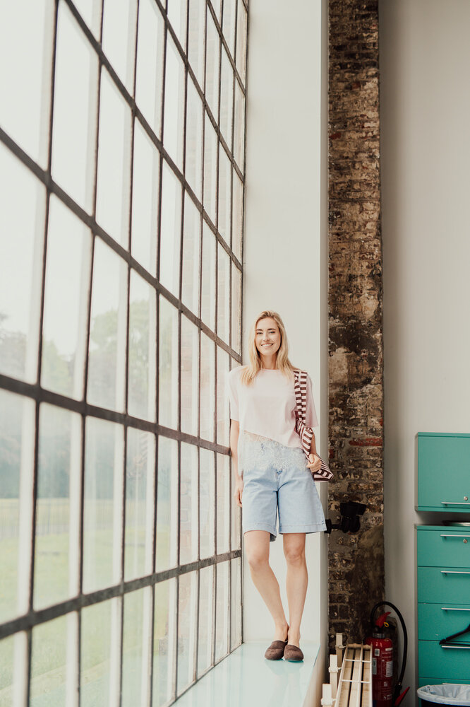 LOUNA t-shirt rose
