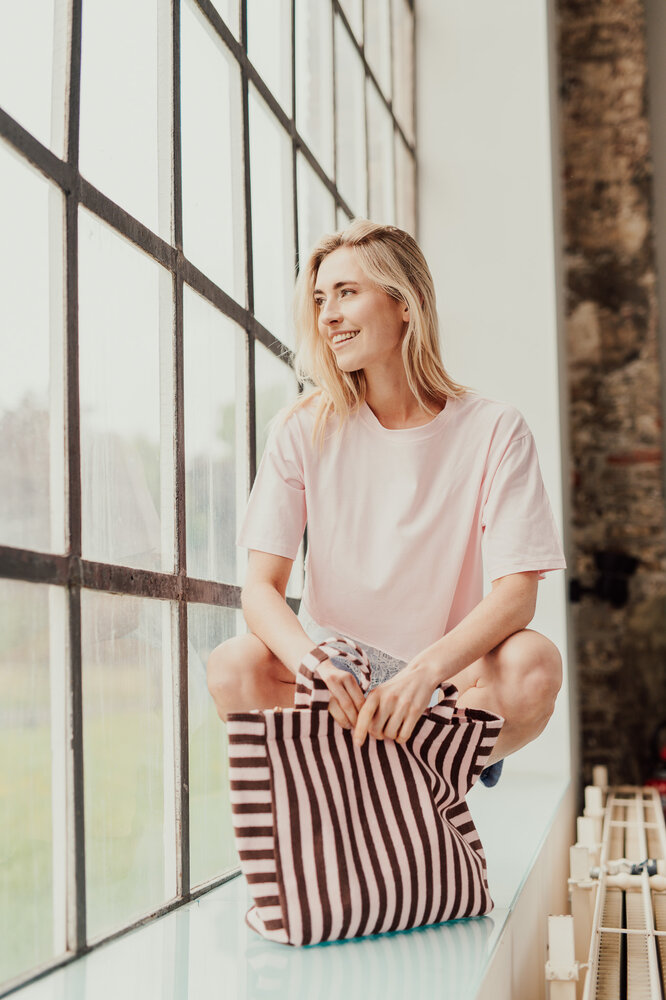 LOUNA t-shirt rose