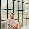 LOUNA t-shirt rose
