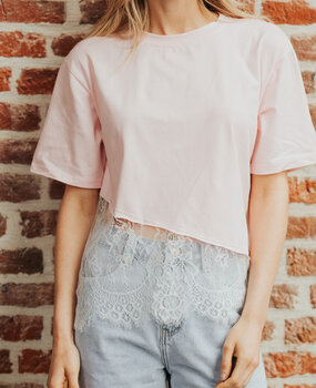 LOUNA t-shirt rose