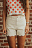 FLEUR short jean taupe