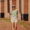 DAISY top crochet vert DAISY top crochet vert