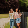 JOSEPHINE blouse crochet rose JOSEPHINE blouse crochet rose