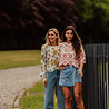 JOSEPHINE blouse crochet rose JOSEPHINE blouse crochet rose