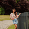 JOSEPHINE blouse crochet rose JOSEPHINE blouse crochet rose